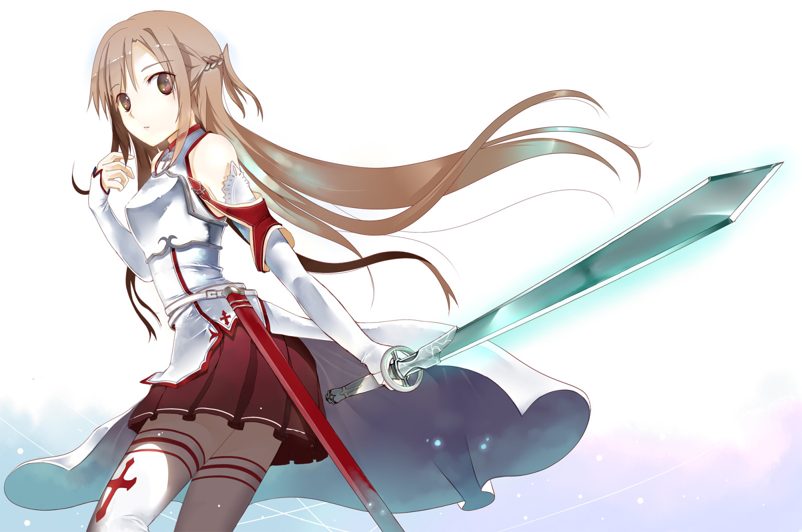 art, sword art online, yuuki asuna, Komori