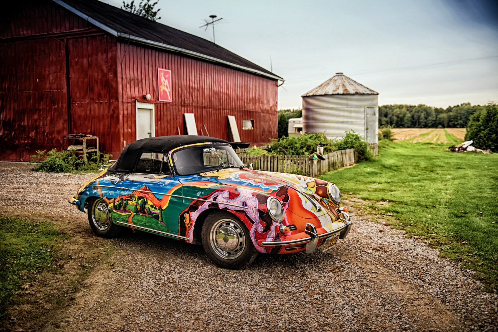 Porsche, cabrioletă, convertibil, 356