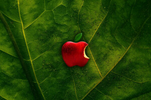 manzana, verde