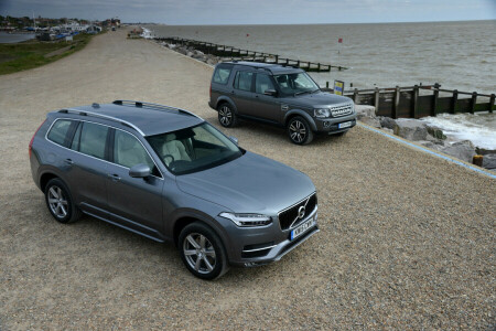 2015, upptäckt, Land Rover, Volvo, XC90