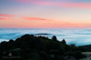 wolken, Kenji Yamamura, Berg, fotograaf, zonsondergang