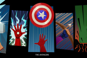 Capitan America, Hawkeye, Casco, Hombre de Acero, Los Vengadores, Thor