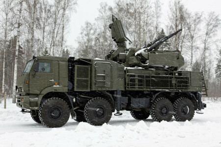 Komplex, Rakete und Waffe, Pantsir-S1