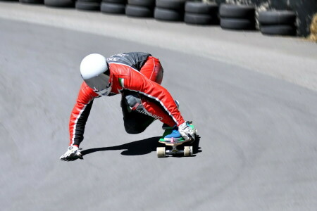 Long Board, Jeździec