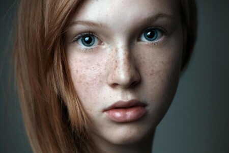 beautiful, blue eyes, blue-eyed, cute, freckles, girl, pretty. beautiful, red