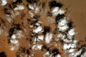 clouds, Sahara Desert