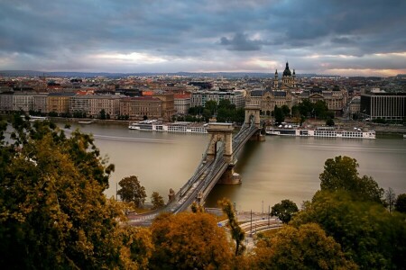 Budapešť, Řetězový most, Maďarsko