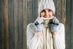 Hintergrund, Bokeh, braune Haare, Gesicht, Hut, in weiss, ist, aussehen