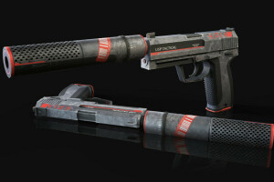 farver, design, Pistols