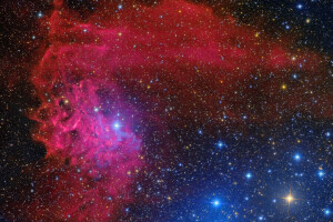 Flaming Star, IC 405, nebulosa