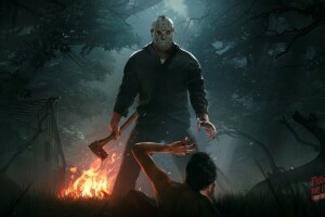 2016, Axe, Friday the 13th, Gun Media, jason, Jason Voorhees, mask