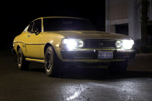 1977, celica, Clássico, retro, A frente, Toyota