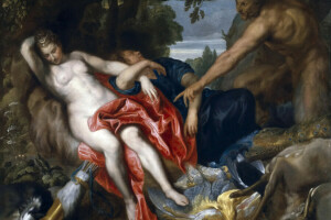 Anthony van Dyck, Mitologia, immagine, Visto un satiro