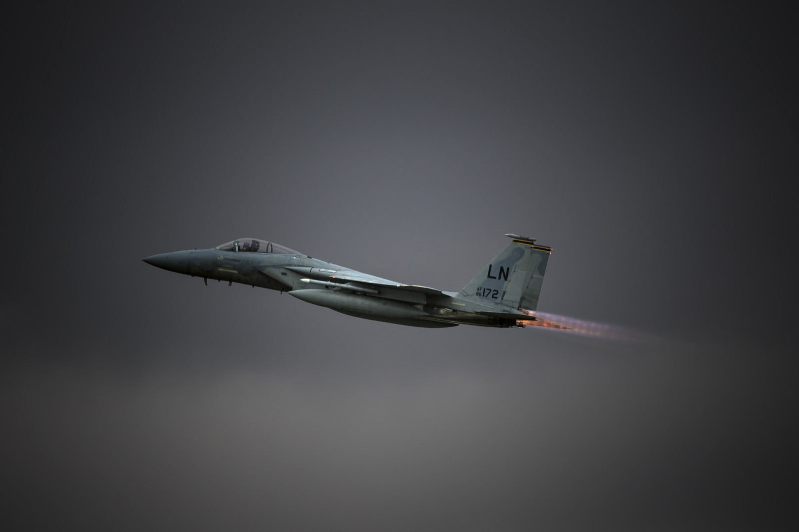 flygning, Jagerfly, Ørn, F-15C