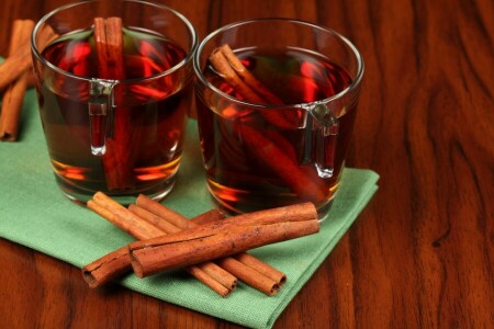 cinnamon, drink, tea