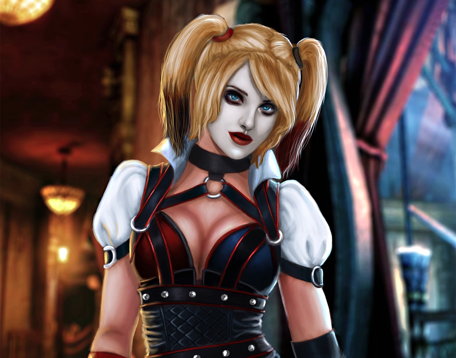 pike, kjole, kriminell, kjeltring, harley Quinn, Batman: Arkham Knight