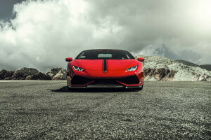 2015, Huracan, Hurakan, Lamborghini, LP 610-4, roșu