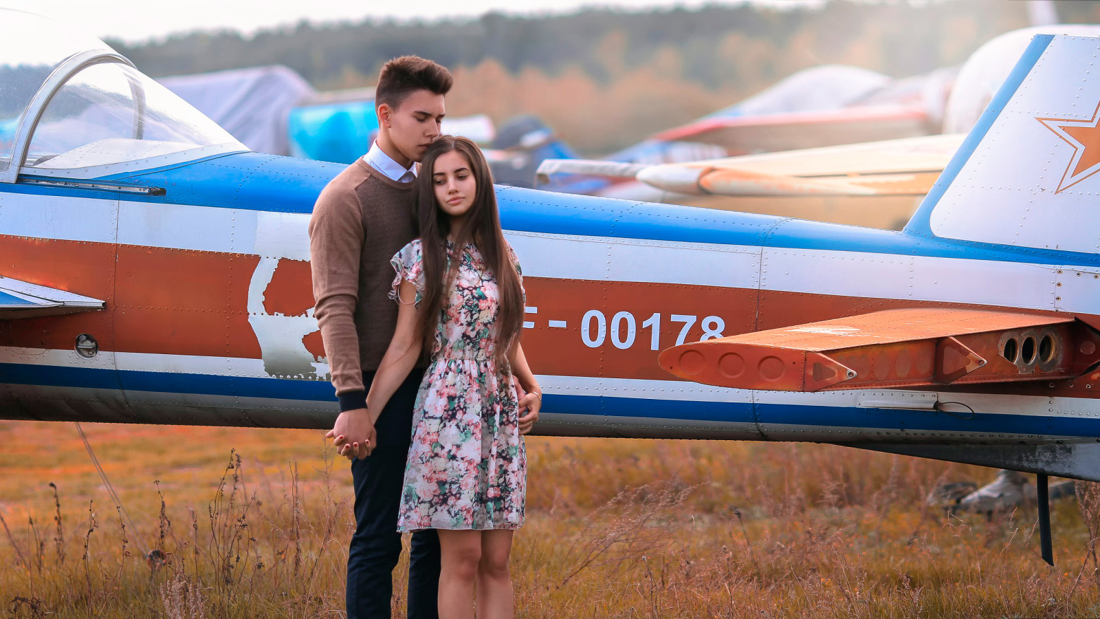 girl, the plane, guy, Love Story