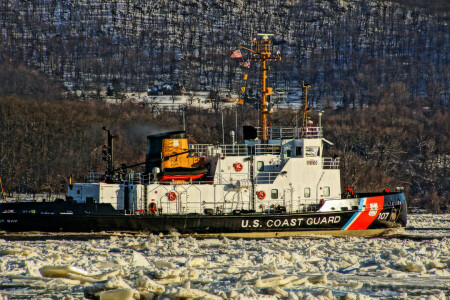 Hudson, ice, ice class, river, tug