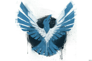 background, bird, figure, Infamous: Second Son, wings