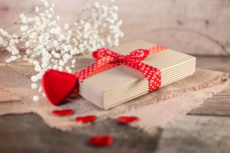 flowers, gift, heart, love, romance, romantic, valentine's day