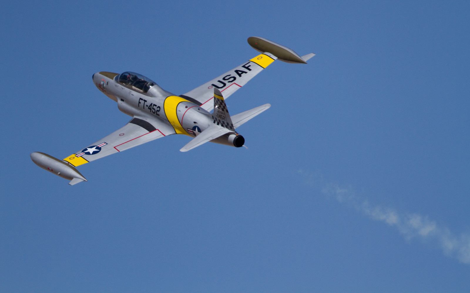 training, the plane, Canadair, CT-133, Silver Star