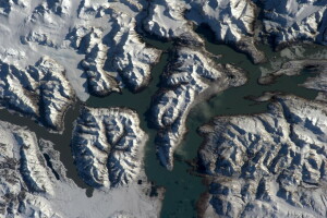 Patagonië, sneeuw