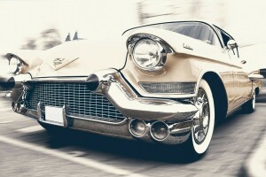 auto, Cadillac, auto, Klassikko, oldtimer, retro