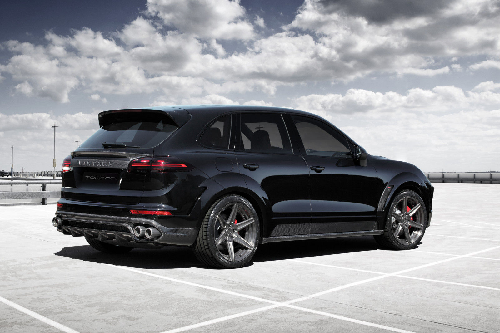 schwarz, Porsche, Ball Mi., Cayenne, 2015, Cayenne