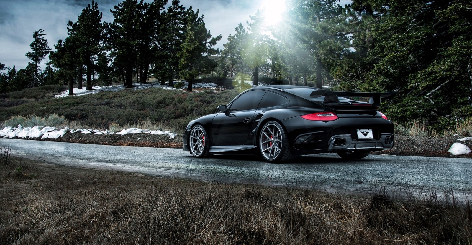 Porsche, bok, 911, Carrera, turbo, 2015 r