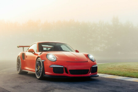 GT3 RS, portocale, Porsche 911