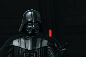 antecedentes, disfraz, Darth Vader, casco