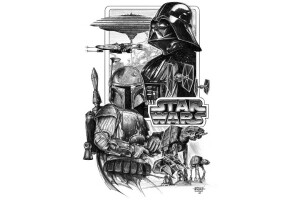 a-siipi, AT-AT, Darth Vader, X-wing