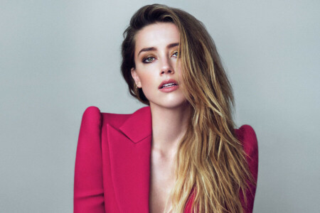 skuespillerinne, Amber Heard, Boe Marion, frisyre, sminke, Marie Claire, fotografering