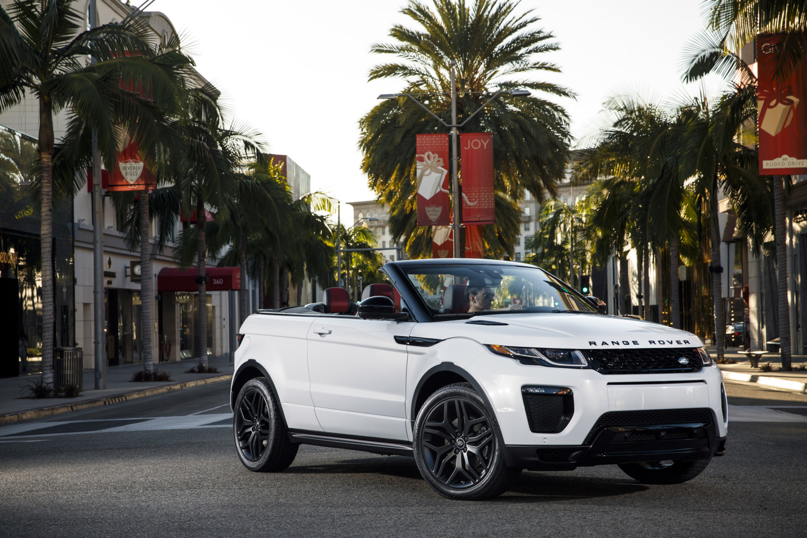 byen, gade, Palmer, Range Rover, cabriolet, Land Rover, Ewok, Evoque