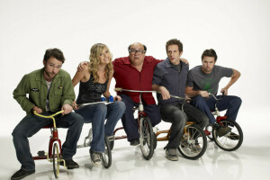 sempre ensolarado na Filadélfia, Charlie Day, charlie kelly, danny devito, dee reynolds, dennis reynolds, cinco sob o sol, Frank Reynolds