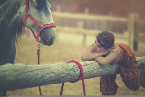 Arancha Ari Arevalo, horse, log, model, mood