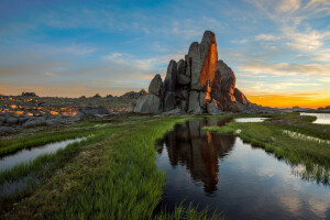 Australien, Natur, Felsen, Steine