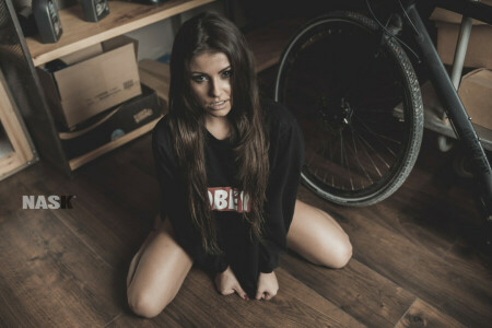 girl, Nask To, photographer, wheel