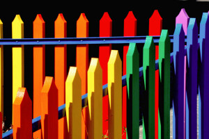 color, paint, texture, the fence