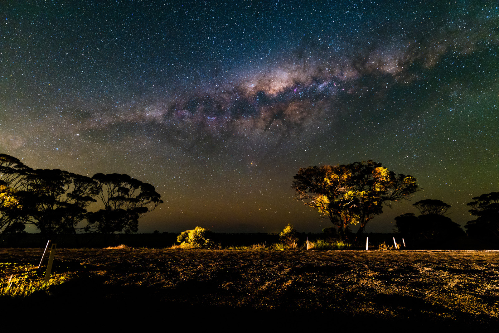 nature, space, stars, the milky way