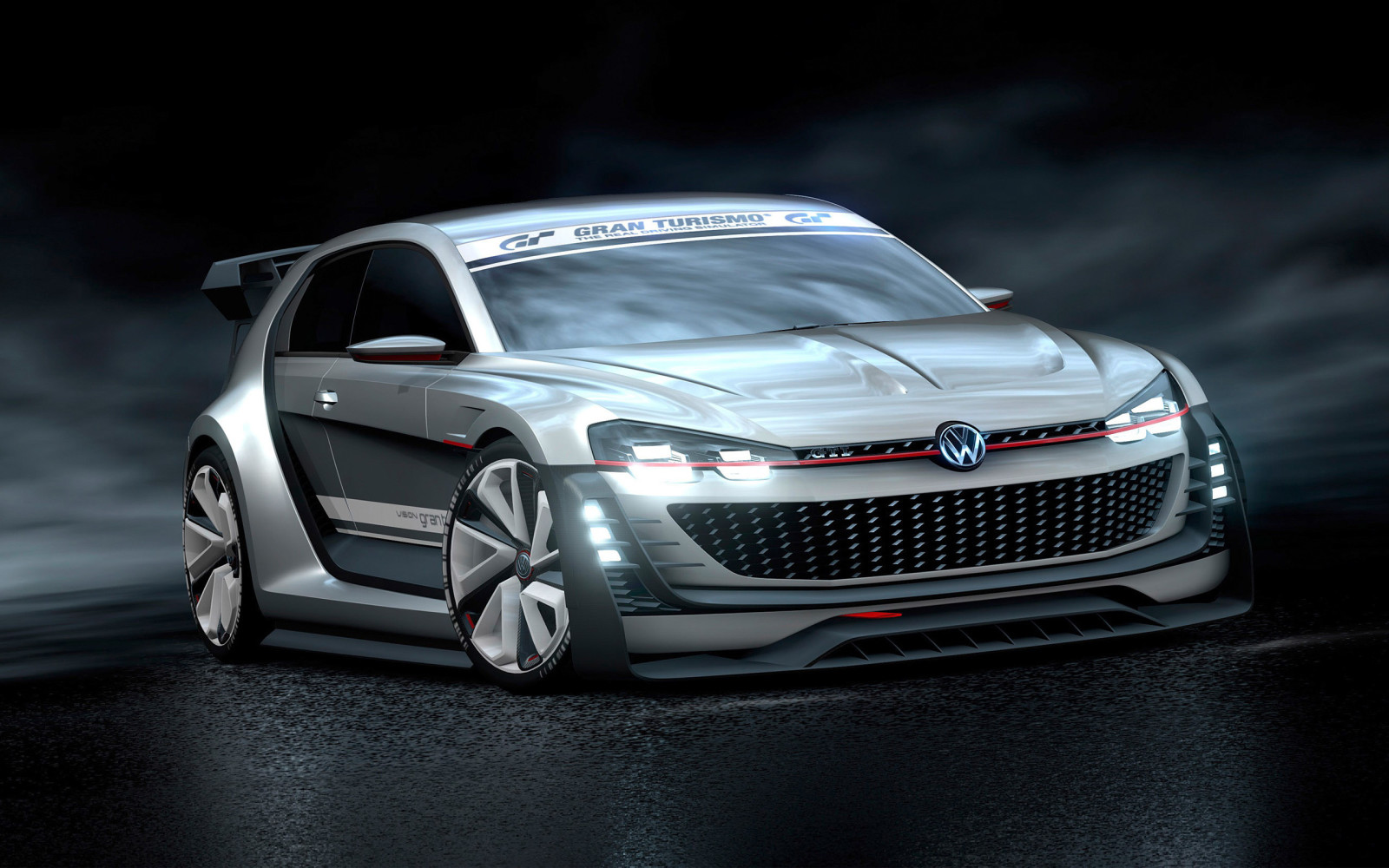 Konsept, Volkswagen, Gran Turismo, Syn, 2015, SuperSport, GTI