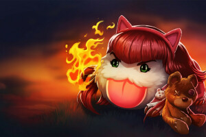 Annie, liga legiend, lol, lollatino.net, Poro