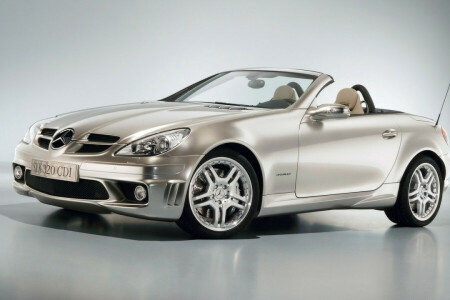 convertibile, Mercedes-Benz, SLK 320