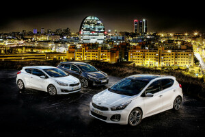 cee'd, Kia, LED, lights, night, the city