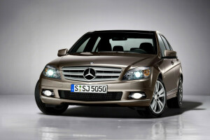 Classe C, visage, Mercedes, Mercedes-Benz, S204