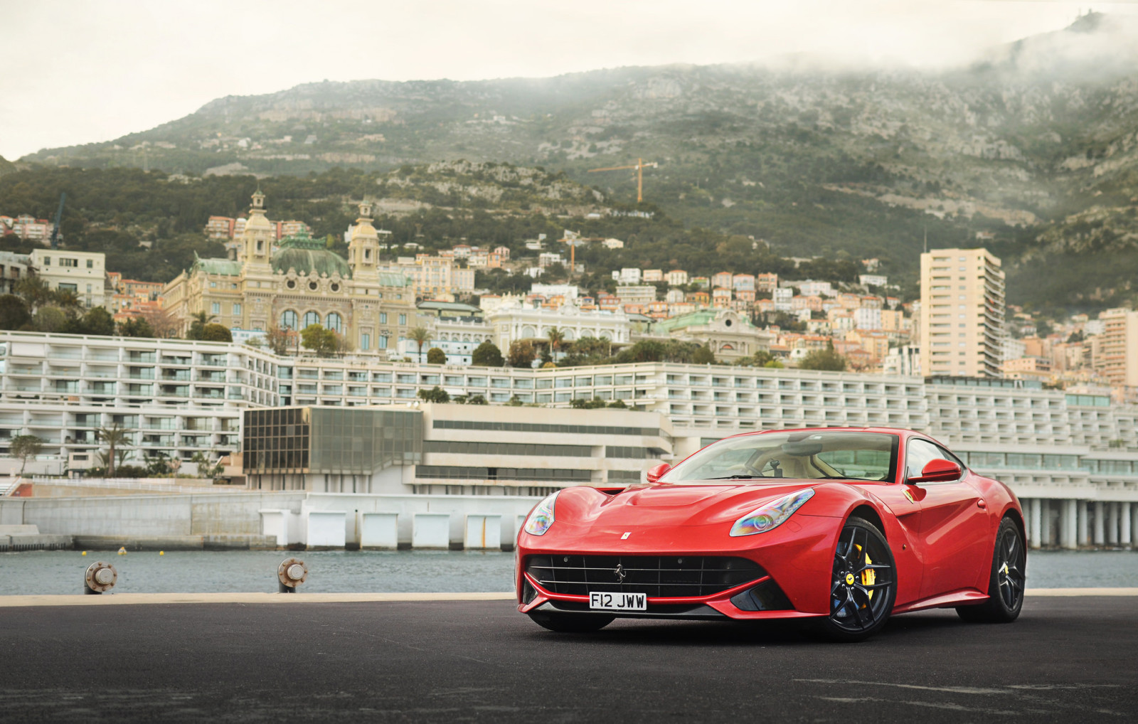 ferrari, rojo, Berlinetta, f12