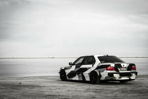 740il, ALPINA, arctic camo, BMW, Camo, e38, tuning, winter