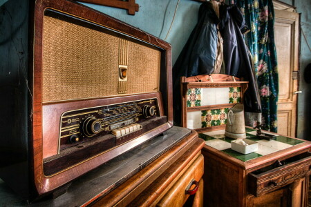 background, radio, receiver