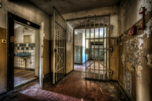 camera, interior, prison